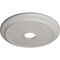Ekena Millwork Crendon Ceiling Medallion (Canopies up to 4 3/8"), 24 1/8"OD x 4 3/8"ID x 2 1/4"P, Ultra Pure White CM24CRUWF - alternate 2